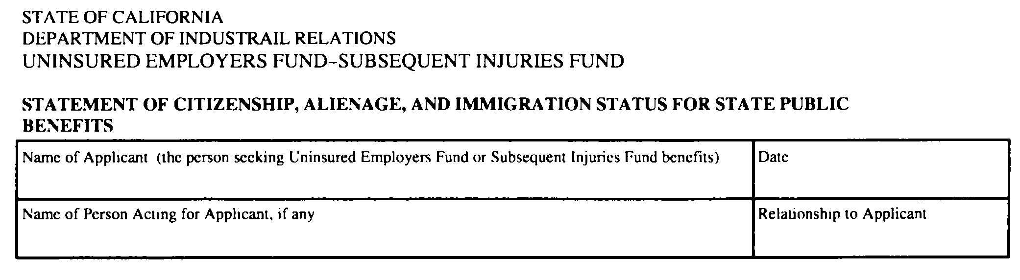 Image 1 within § 15741. Statement of Citizenship, Alienage, and Immigration Status for State Public Benefits, Form UEF-1.